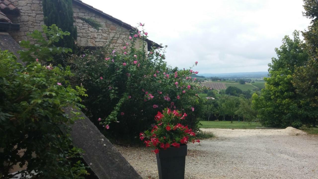 Bed and Breakfast En Rouge Et Noir Monbazillac Exterior foto