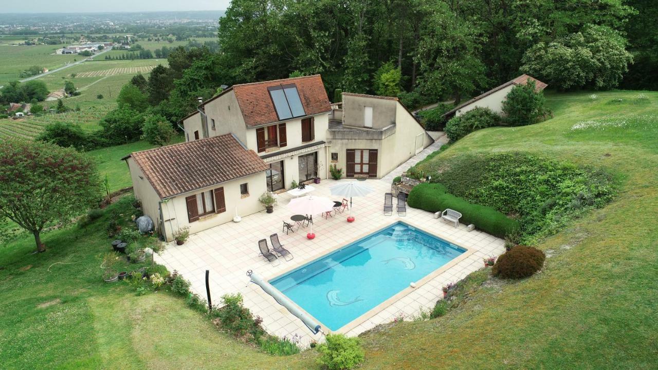 Bed and Breakfast En Rouge Et Noir Monbazillac Exterior foto