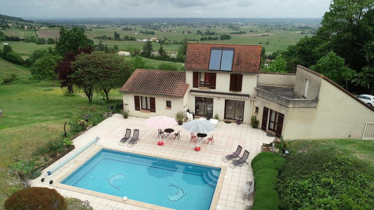 Bed and Breakfast En Rouge Et Noir Monbazillac Exterior foto